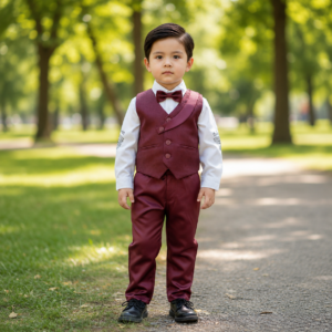 Premium Boys 4-Piece Formal Suit Set