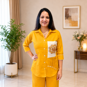 Premium Women's Yellow Co-Ord Set