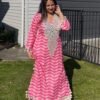 Mirror kurti Pink (1)