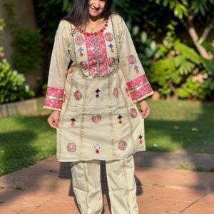 Co-ord Set-Light Golden