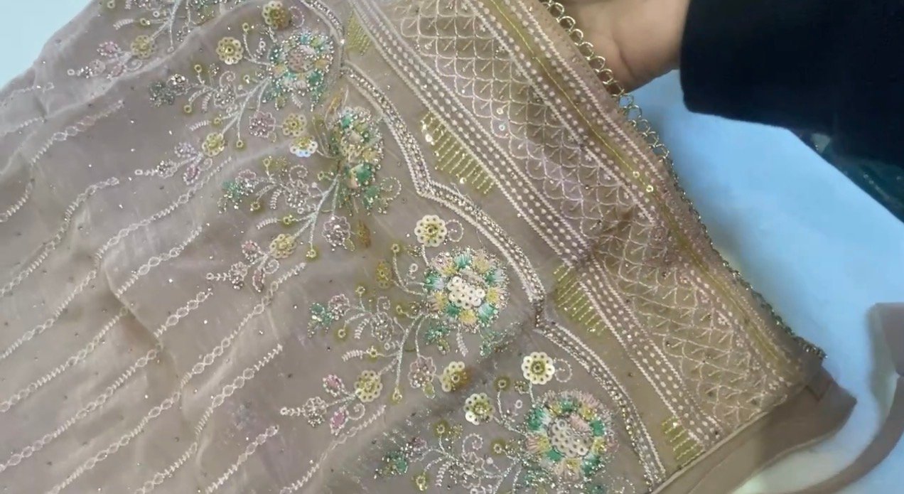 Premium Kids Mouse Brown Patiala Salwar Suit - Image 2